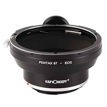 Amazon | K&F Concept レンズマウントアダプター KF-P67EF